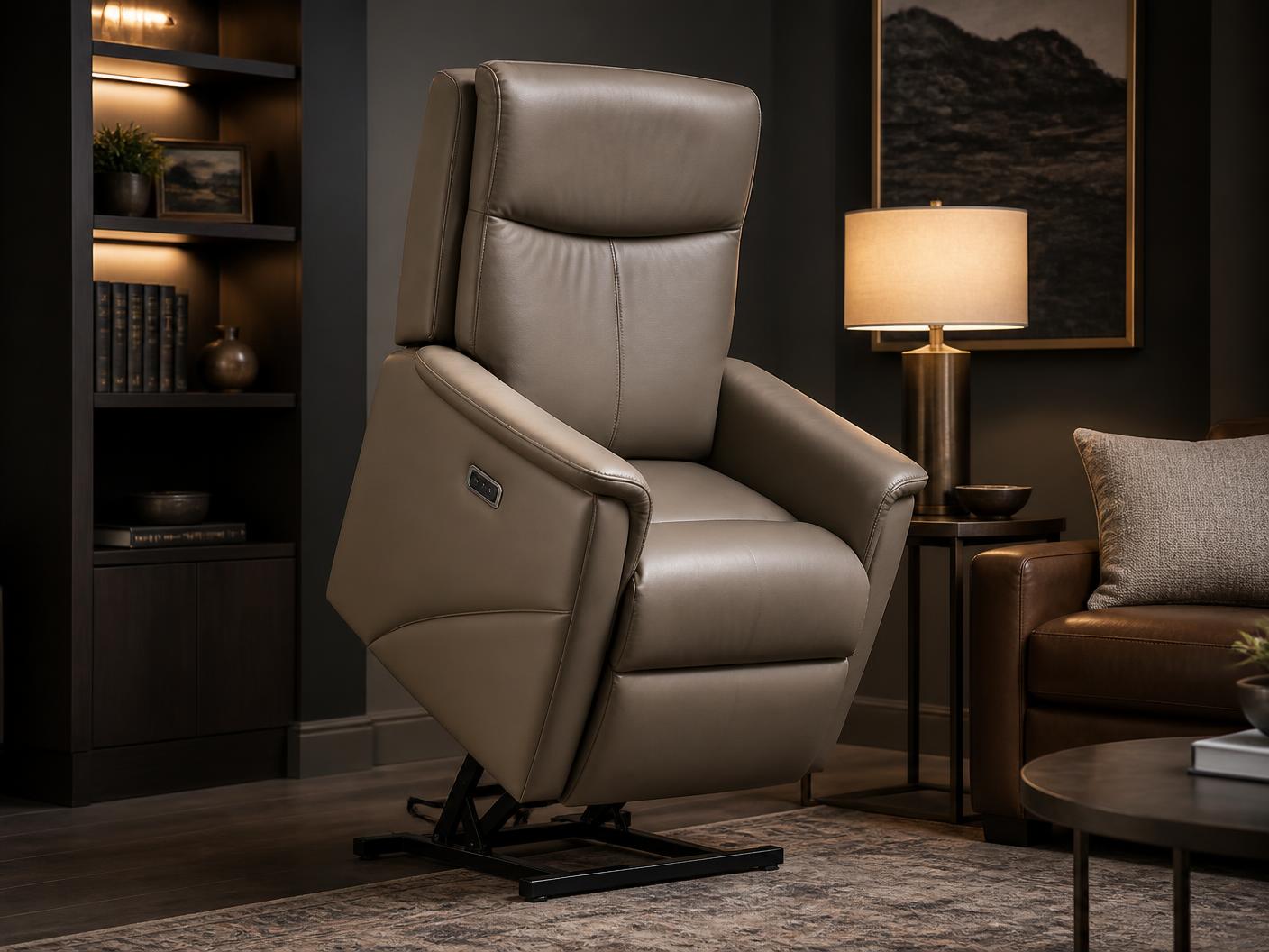 Elevate Smart Recliner — Lift assist without the clinical look.